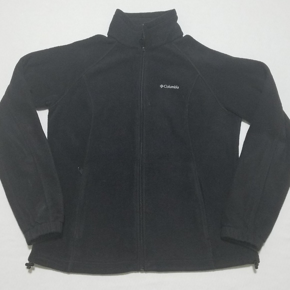 black columbia fleece jacket women's